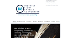 Desktop Screenshot of districteightmissions.com