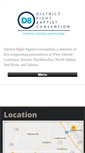Mobile Screenshot of districteightmissions.com
